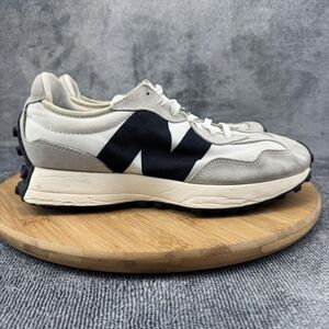 New Balance 327 Shoes Womens Size 9 White Gray Black Casual Sneakers WS327FE